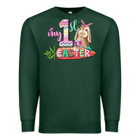 Sports Green My first Easter Day Premium Sweatshirt - CowGirlArtShop