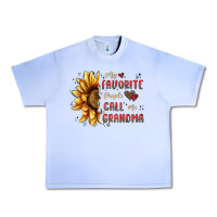 My Favorite People Call Me Grandma Urban Heavy Tee | Teevron