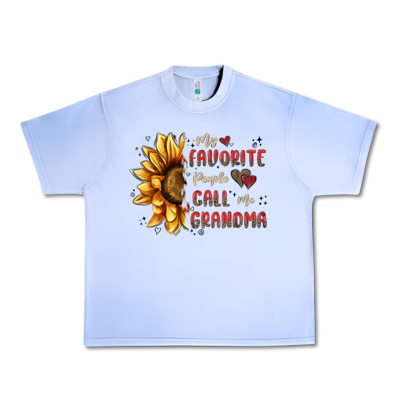 My Favorite People Call Me Grandma Urban Heavy Tee by MaliasSmallBusiness | Teevron
