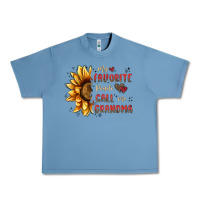 Pebble Blue my favorite people call me grandma Urban Heavy Tee - MaliasSmallBusiness