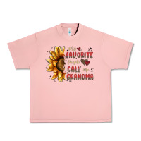Salmon my favorite people call me grandma Urban Heavy Tee - MaliasSmallBusiness