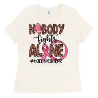 Bone nobody fights alone #tacklecancer Ladies Tee - JahusDesignShop