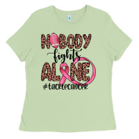 Matcha nobody fights alone #tacklecancer Ladies Tee - JahusDesignShop