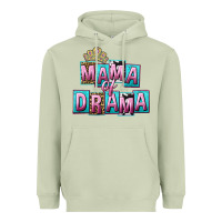 Matcha Mama of Drama Mother's Day Heavyweight Hoodie - CowGirlArtShop