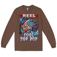 Chestnut reel cool pop pop american flag bass Long Sleeve Tee - LillyAllenDesigns