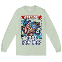 Matcha reel cool pop pop american flag bass Long Sleeve Tee - LillyAllenDesigns