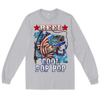 Moon Dust reel cool pop pop american flag bass Long Sleeve Tee - LillyAllenDesigns