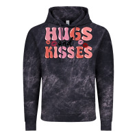 Cloud Black hugs and kisses Vintage Hoodie - MaliasSmallBusiness