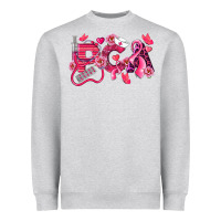 Heather Grey pca breast cancer patient care assistant Heavyweight Sweatshirt - LillyAllenDesigns