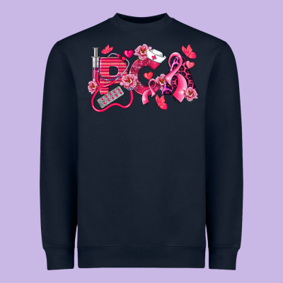 Pca Breast Cancer Patient Care Assistant Heavyweight Sweatshirt Designed By Lillyallendesigns