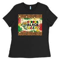 Strong Black Queen Tumbler Ladies Tee | Teevron