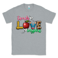 Heather Grey teach love inspire Classic Tee - NancyCooperArtShop