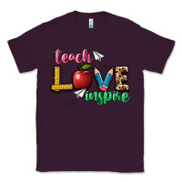 Plum teach love inspire Classic Tee - NancyCooperArtShop