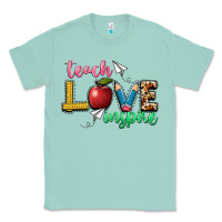 Seafoam teach love inspire Classic Tee - NancyCooperArtShop