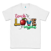 White teach love inspire Classic Tee - NancyCooperArtShop