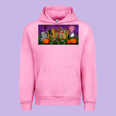 Halloween Mini License Plate Urban Hoodie Designed By Bundleandbundleshop