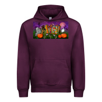 Mauve Wine halloween mini license plate Urban Hoodie - BundleAndBundleShop