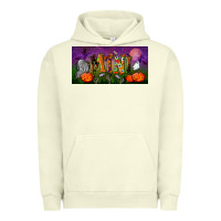 Pigment Pistachio halloween mini license plate Urban Hoodie - BundleAndBundleShop