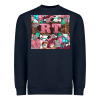 Navy rt Heavyweight Sweatshirt - LillyAllenDesigns