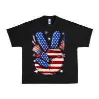 Black peace 4th july Urban Heavy Tee - NancyCooperArtShop