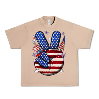 Burro peace 4th july Urban Heavy Tee - NancyCooperArtShop