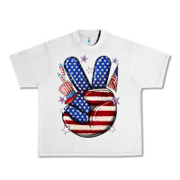 Lunar Rock peace 4th july Urban Heavy Tee - NancyCooperArtShop