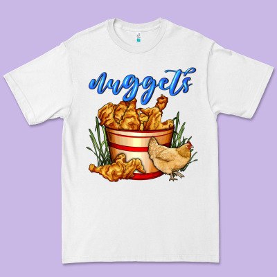 Nuggets Premium Tee Designed By Adodesignshop