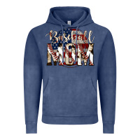 Vintage Denim baseball mom Vintage Hoodie - Jasminsmagicworld