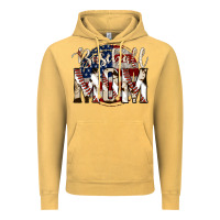 Vintage Mustard baseball mom Vintage Hoodie - Jasminsmagicworld