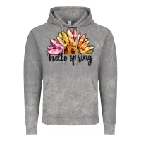 Cloud Rock hello spring Vintage Hoodie - MaliasSmallBusiness