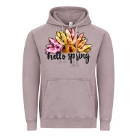 Vintage Zinc hello spring Vintage Hoodie - MaliasSmallBusiness