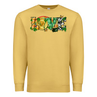 Antique Gold Western love St. Patrick's Day p Premium Sweatshirt - CowGirlArtShop