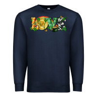 Navy Western love St. Patrick's Day p Premium Sweatshirt - CowGirlArtShop