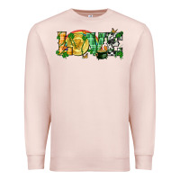 Pale Pink Western love St. Patrick's Day p Premium Sweatshirt - CowGirlArtShop
