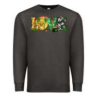Smoke Western love St. Patrick's Day p Premium Sweatshirt - CowGirlArtShop