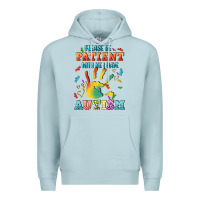 Blue Mist please be patient with me i have autism Premium Hoodie - CowGirlArtShop
