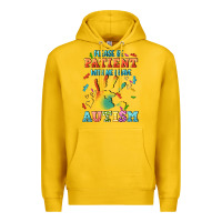 Lemon please be patient with me i have autism Premium Hoodie - CowGirlArtShop