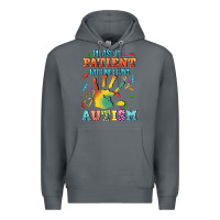 Rock please be patient with me i have autism Premium Hoodie - CowGirlArtShop