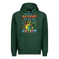 Sports Green please be patient with me i have autism Premium Hoodie - CowGirlArtShop
