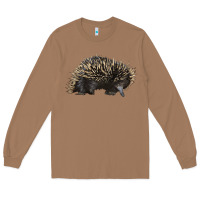 Toasted Coconut short beaked echidna Long Sleeve Tee - LillyAllenDesigns