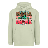 Mama Needs A Drink Mothers Day Heavyweight Hoodie | Teevron