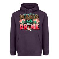 Plum Mama needs a drink mothers day Heavyweight Hoodie - CowGirlArtShop