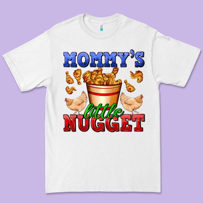 Mommy's Little Nugget Premium Tee Designed By Adodesignshop