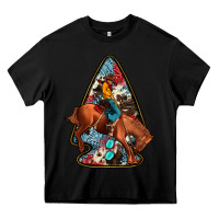 Black arrowhead rodeo Heavy Core Tee - JahusDesignShop