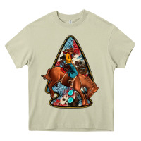Mossy arrowhead rodeo Heavy Core Tee - JahusDesignShop