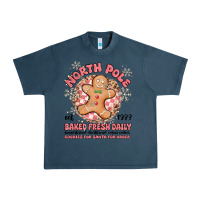 Midnight Navy north pole baked fresh daily Urban Heavy Tee - MaliasSmallBusiness