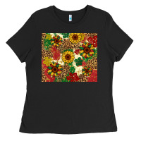 Juneteenth Sunflowers Ladies Tee | Teevron