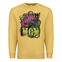 Antique Gold Rockin the mom Mother's Day Premium Sweatshirt - HowdyJamesFarm