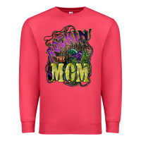 Cardinal Rockin the mom Mother's Day Premium Sweatshirt - HowdyJamesFarm