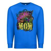 True Royal Rockin the mom Mother's Day Premium Sweatshirt - HowdyJamesFarm